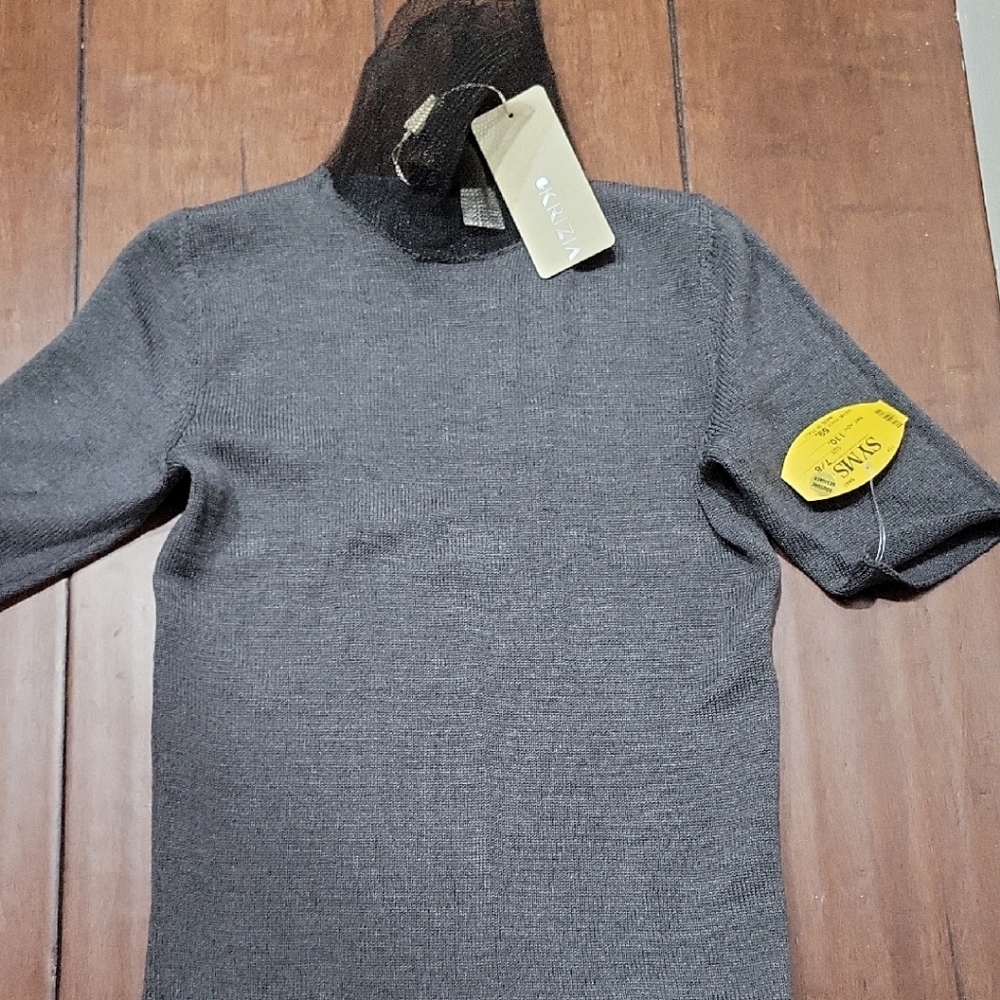 Saks Fifth Avenue Gray Crewneck Sweater